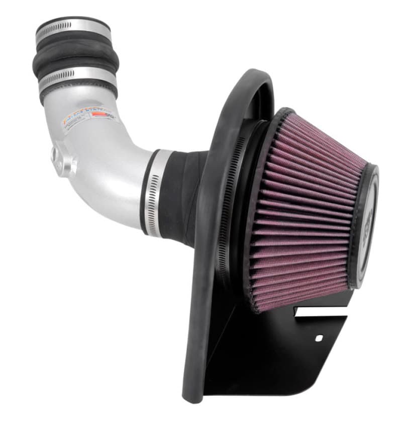 K&N Engineering Cold Air Intake for Chevy C6 69-3518TS Mandrel-Bent Aluminum