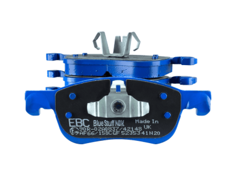 EBC Bluestuff Brake Pad Set for Chevy C6 6-Piston High Friction - Image 2