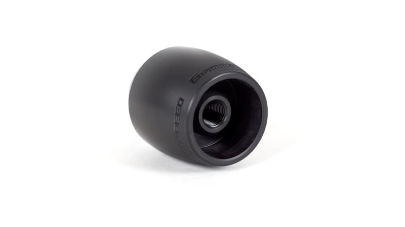 GrimmSpeed Stubby Shift Knob Black Delrin M12x1.25 - Image 3