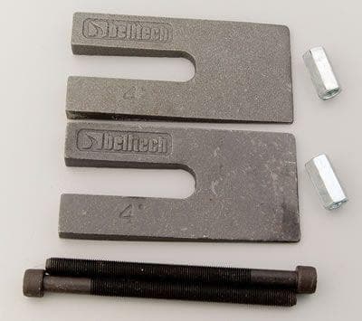 Belltech Pinion Shim Set for Rear Axle 1-6 Degree Adjustment Cast Iron - Image 3