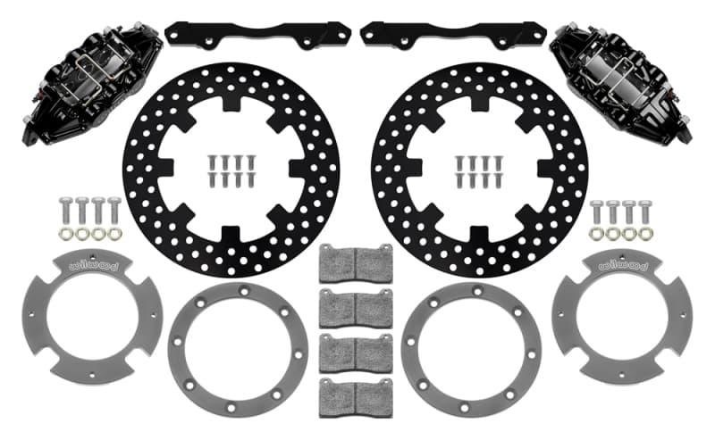 Wilwood UTV Big Brake Kit for Can-Am X3RS 17-21 6-Piston Front 11.25in Drilled