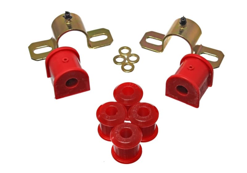 Energy Suspension Sway Bar Bushings Red Hyper-Flex Polyurethane - Image 2