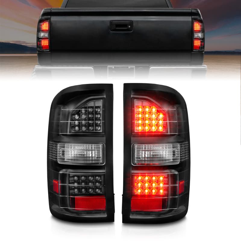 ANZO LED Taillight Assembly for Chevy C6 Plug and Play Pair D.O.T. Compliant - Image 2