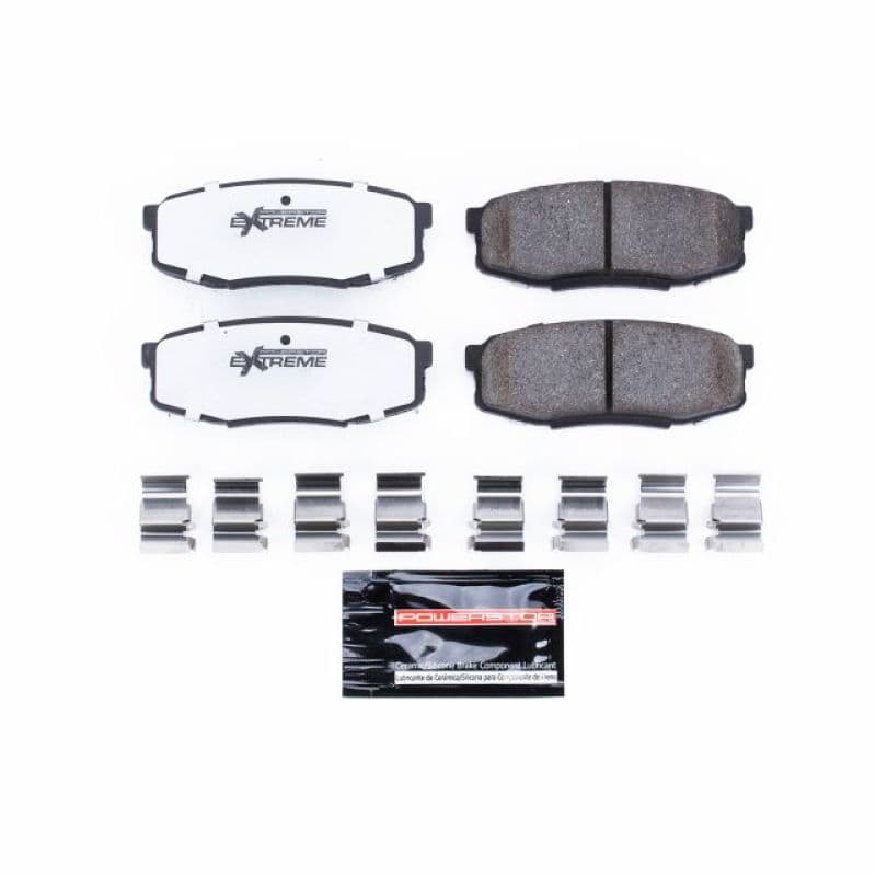 PowerStop Z36 Ceramic Brake Pads for Trucks & SUVs Low-Dust Carbon-Fiber Comp...