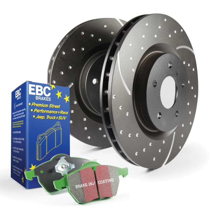 EBC GD Sport Rotor Set with Pads for Smooth Braking and Anti-Rust Coating - Image 2