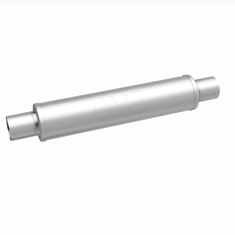 Magnaflow 4in Round Straight-Through Performance Muffler 4x4x18in Satin Finish - Image 5