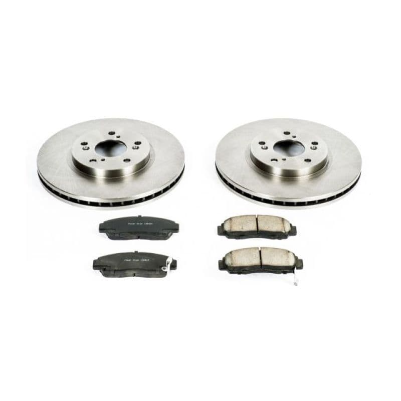 PowerStop Autospecialty Brake Kit with Z17 Ceramic Pads and Rotors