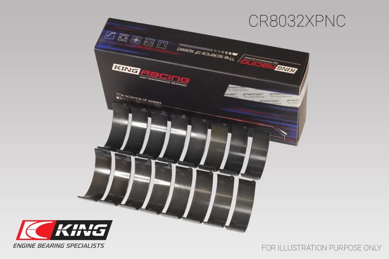 King Engine Bearings Connecting Rod Bearings for Chrysler 345/370 16V - Image 2