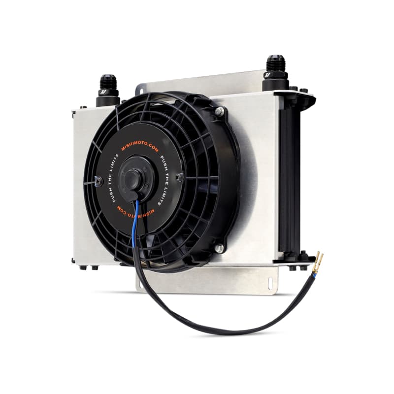 Mishimoto Oil Cooler Kit Universal 25-Row 120 PSI with 8" Fan and Mounting Br... - Image 5