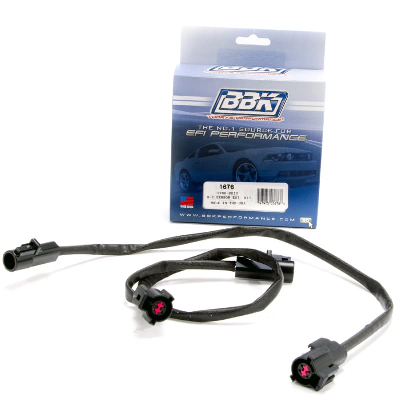 BBK Oxygen Sensor Extension Cable for Muscle Cars and Trucks OEM Connectors