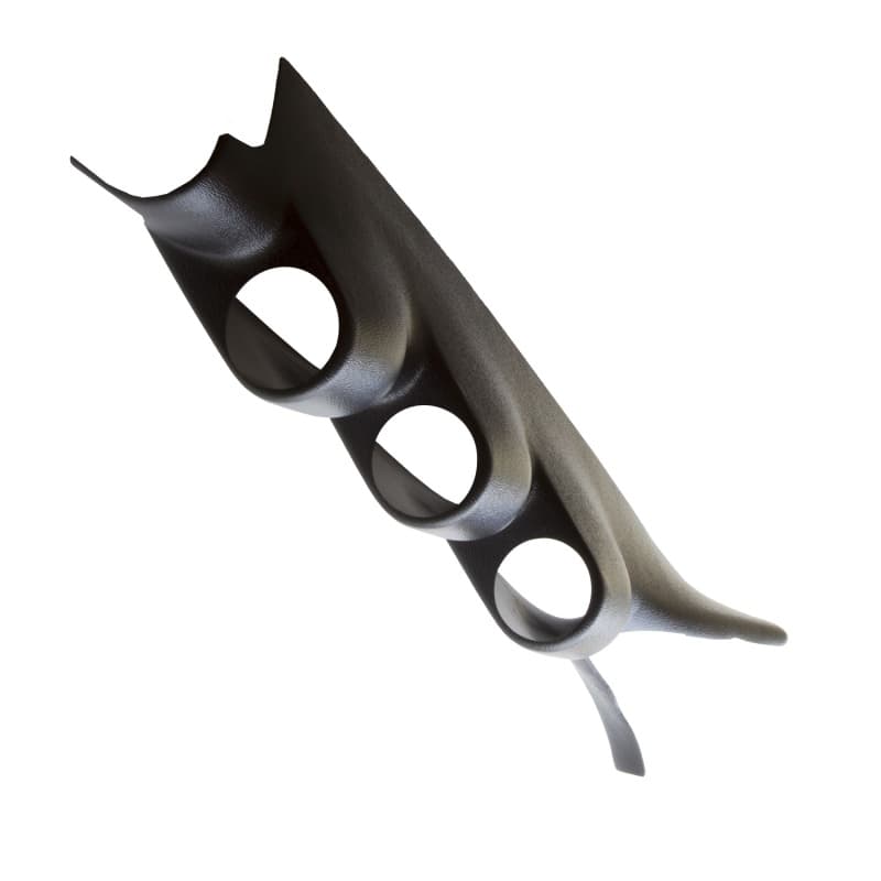 AutoMeter 52mm Triple Pillar Pod Mount for 10-14 Ford Mustang Hard Top