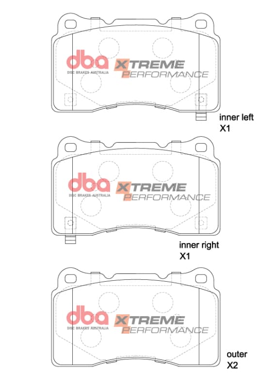 DBA XP Performance Brake Pads