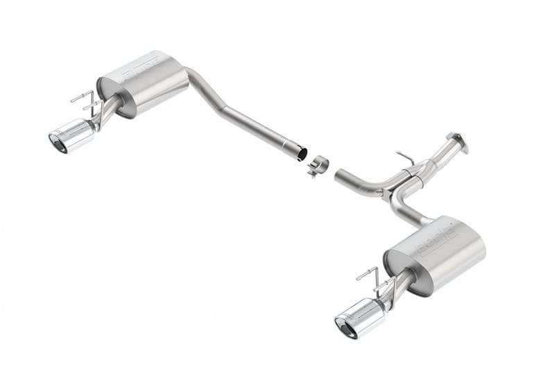 Borla Axle-Back Exhaust for Honda Accord Dual Exit Stainless Steel Tips - Image 2