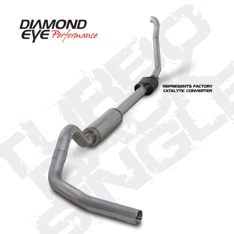 Diamond Eye Performance Turbo Back Exhaust Kit SS for Chevy C6 - Image 2