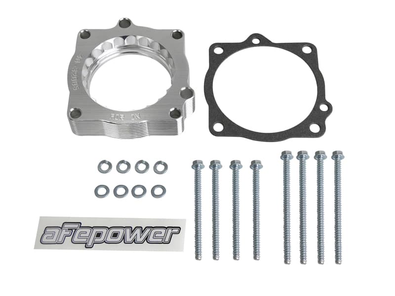 aFe Silver Bullet Throttle Body Spacer for Improved Airflow T-6061 Billet Alu... - Image 5