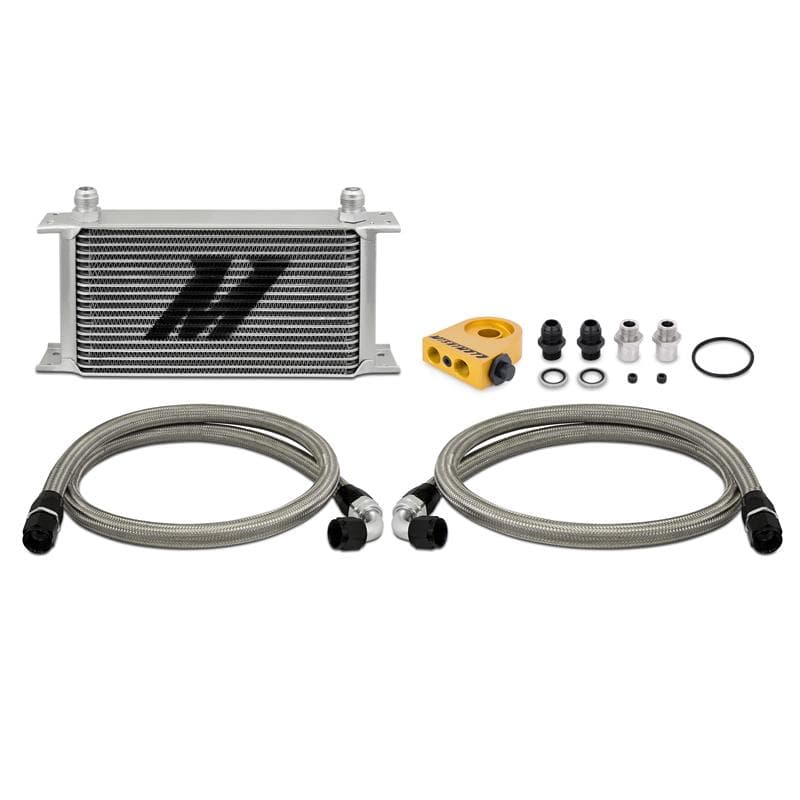 Mishimoto Oil Cooler Kit Universal 19-Row with Thermostatic Sandwich Plate - Image 3