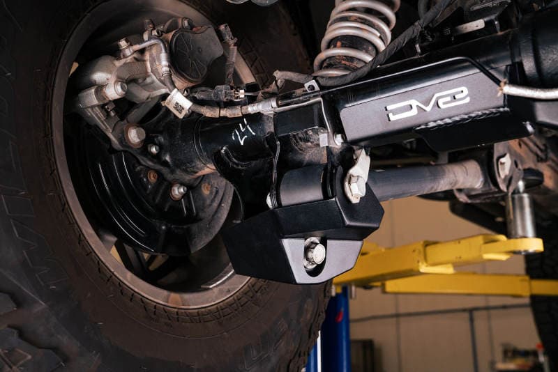 DV8 Offroad Rear Shock Skids for Bronco Single-Piece Rear Axle Protection - Image 3