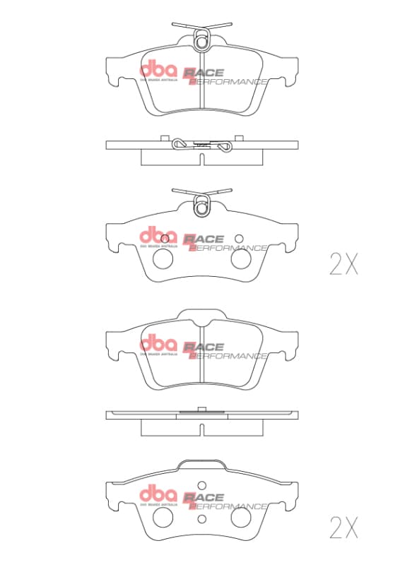 DBA RP Performance Brake Pads