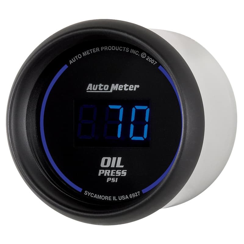 AutoMeter Digital Oil Pressure Gauge 1/8" NPT Transducer - Image 5