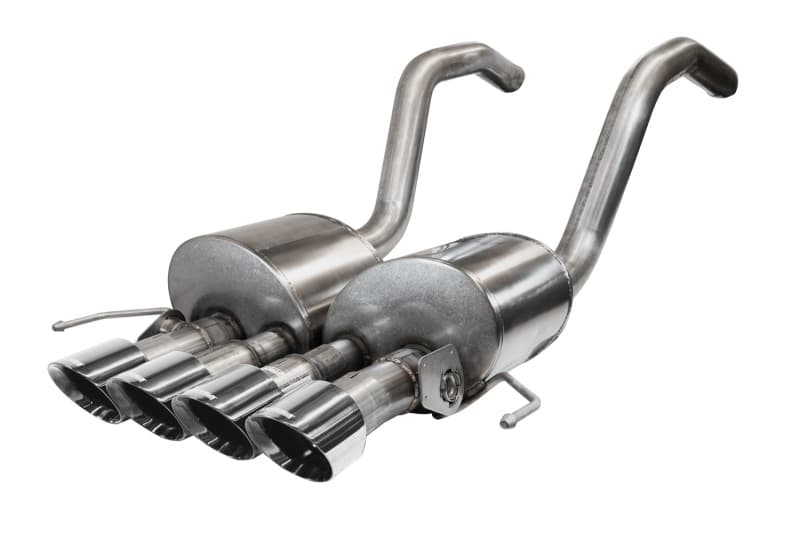 CORSA Performance Axle-Back Exhaust for Chevy C6 with Reflective Sound Cancel...