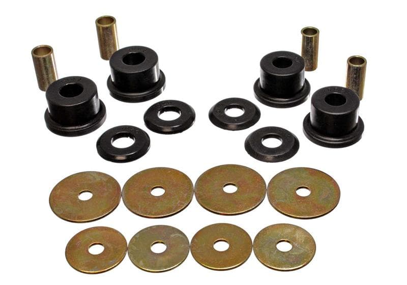 Energy Suspension Subframe Bushings for Multiple Vehicles Black Polyurethane - Image 4