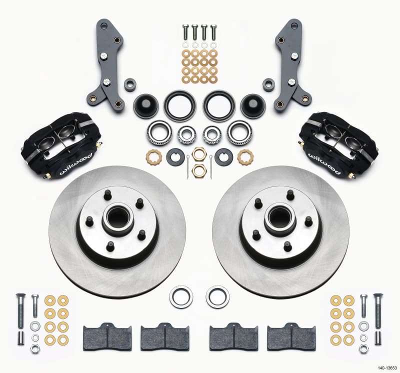 Wilwood Classic Series Front Disc Brake Kit for 1960-68 Ford Mercury 4-Piston...