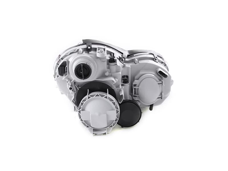 ANZO Projector Headlights for 4Dr Non HID Models Clear Lens Black Housing Pair - Image 4