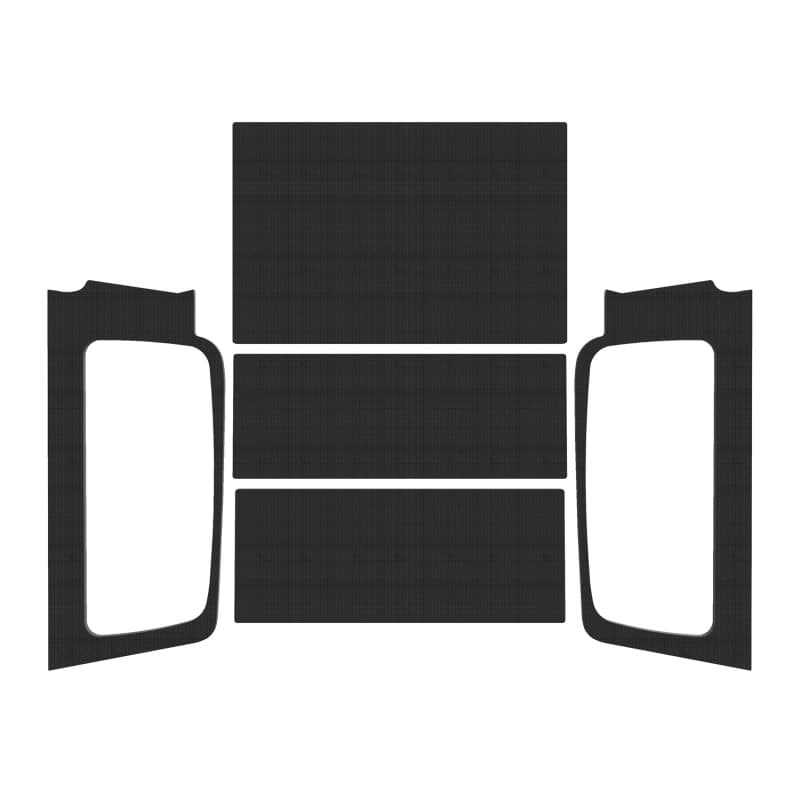 DEI Headliner Sound Deadening Kit for Jeep Wrangler Pre-Shaped Peel and Stick
