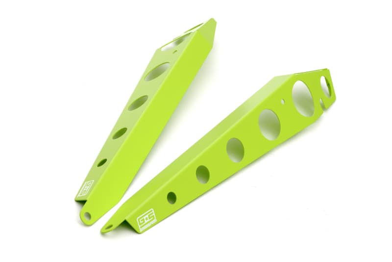 GrimmSpeed Fender Shroud for 15+ Subaru WRX/STI Neon Green Powdercoat