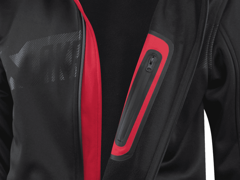 Akrapovic Womens Corpo Softshell Jacket Black 2XL - Image 3