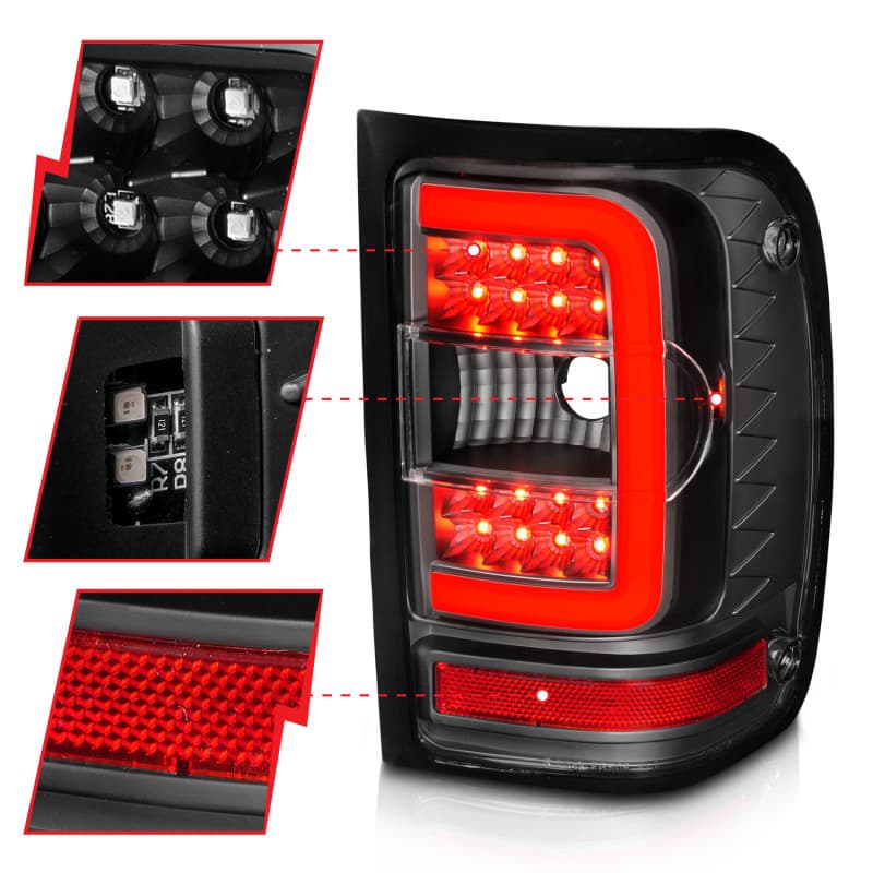 ANZO LED Taillights for Chevy C6 100% Street Legal - Image 4
