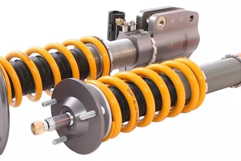 Ohlins Coilover Suspension with Dual Flow Valve Technology Adjustable Ride He...