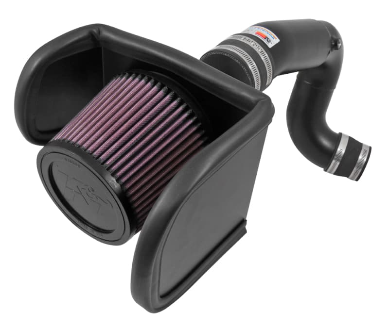 K&N Engineering 69 Typhoon Cold Air Intake for Chevy C6 with Mandrel-Bent Alu...