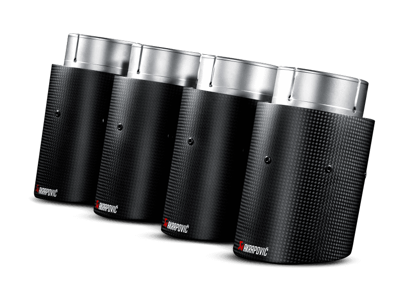 Akrapovic Tail Pipe Set - Carbon - Image 3
