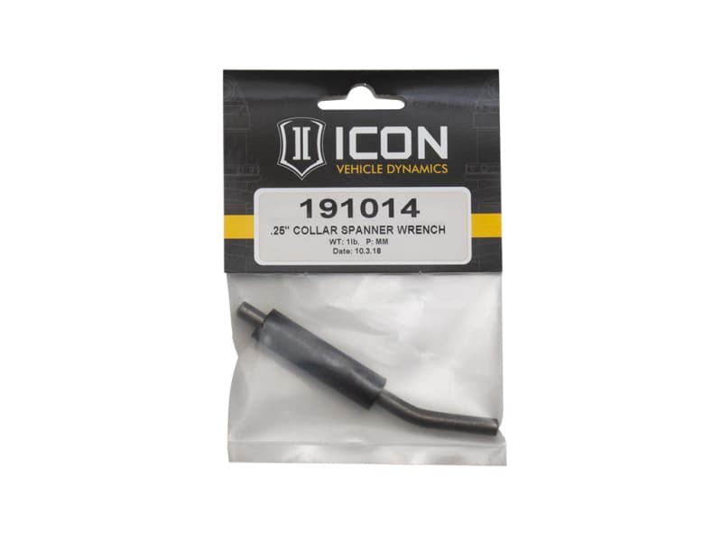 ICON Adjuster Collar Spanner Pin Wrench .25"