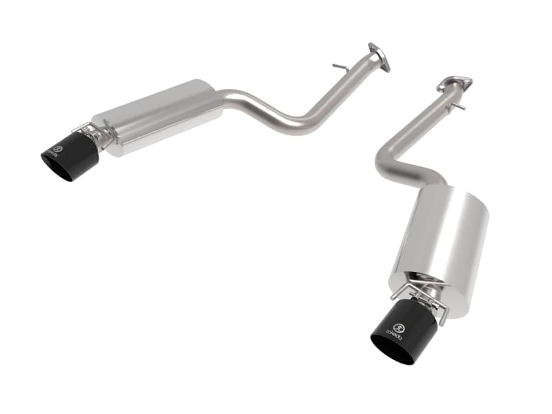 aFe Exhaust Axle Back for Chevy C6 2.5" 304 Stainless Steel Dual Mufflers