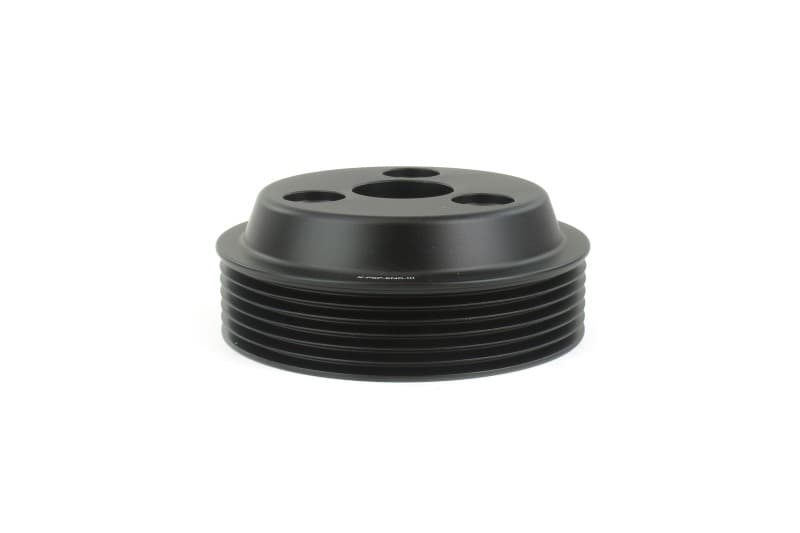 Perrin Performance Water Pump Pulley for 22-25 Subaru WRX Lightweight Black - Image 2