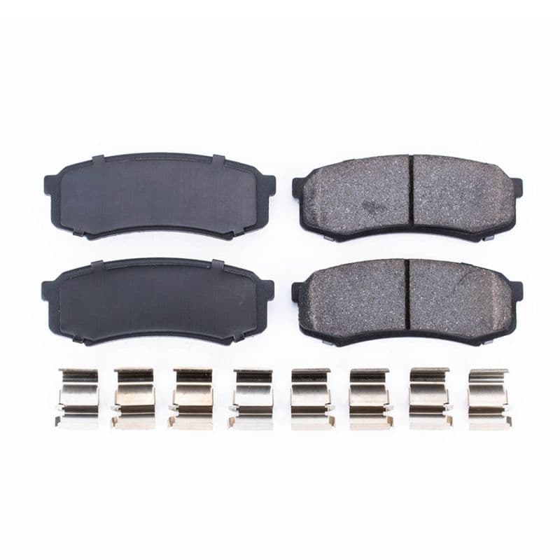 PowerStop Z17 Evolution Plus Ceramic Brake Pads with Stainless Steel Hardware