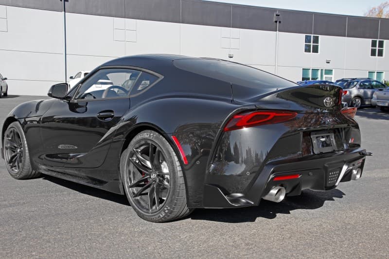 Perrin Performance Tow Hook Kit for 2020-2025 Toyota Supra Rear Black - Image 2