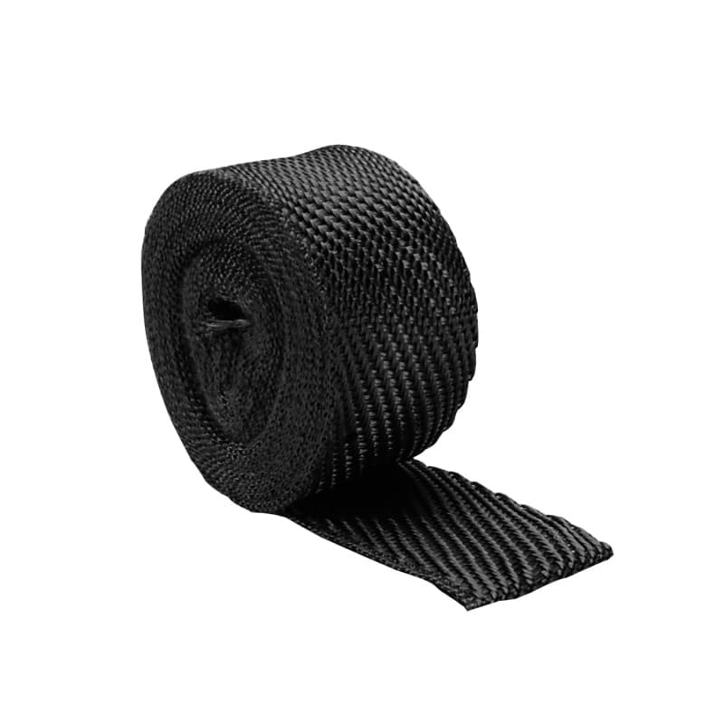 DEI Titanium Exhaust Wrap Black 2" x 50ft High-Heat 1800°F Thermal Insulation