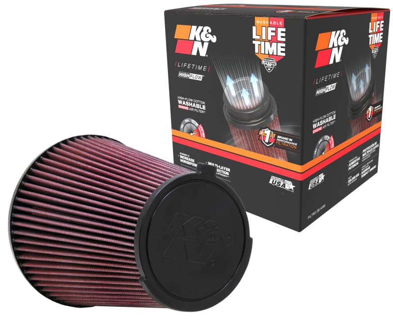 K&N Engineering Drop-In High-Flow Air Filter E-1993 Reusable Washable - Image 3