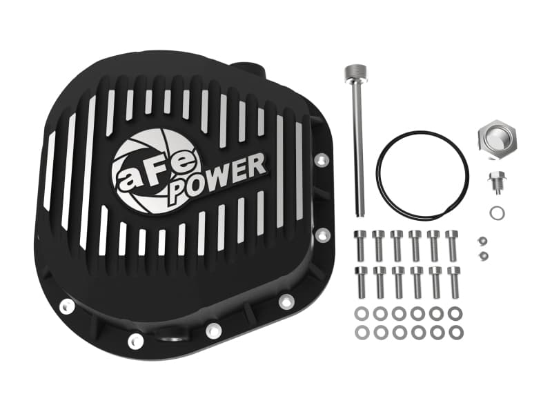 aFe Diff/Trans Oil Cover Increased Capacity Magnetic Drain Cooling Fins - Image 3