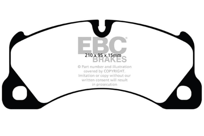 EBC Bluestuff NDX Brake Pad Set High Friction Sport & Race Material - Image 4
