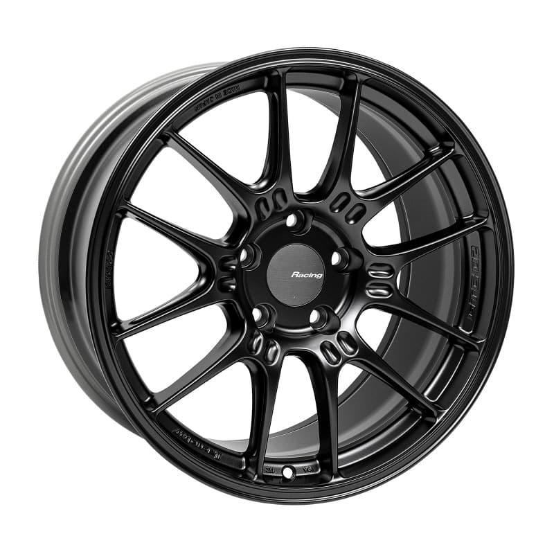 Enkei GTC02 18x9.5 5x120 45mm Offset Matte Black Wheel