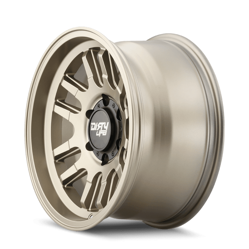 Dirty Life 9310 Canyon 17x9 6x139.7 0mm Offset 106mm Hub Satin Gold Wheel - Image 2