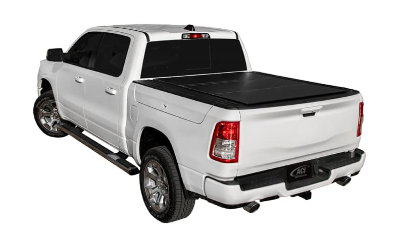 Access LOMAX Hard Tri-Fold Tonneau Cover for Truck Box Premium Fit - Image 2