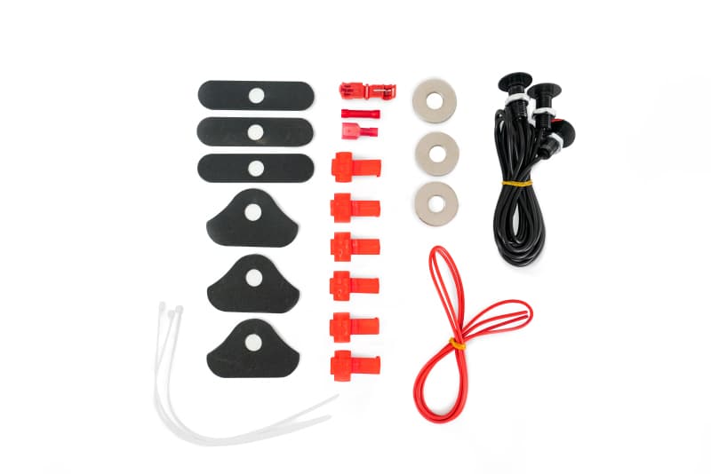 DV8 Offroad LED Grille Lights for Jeep Wrangler 3-Bracket High-Powered LEDs - Image 2