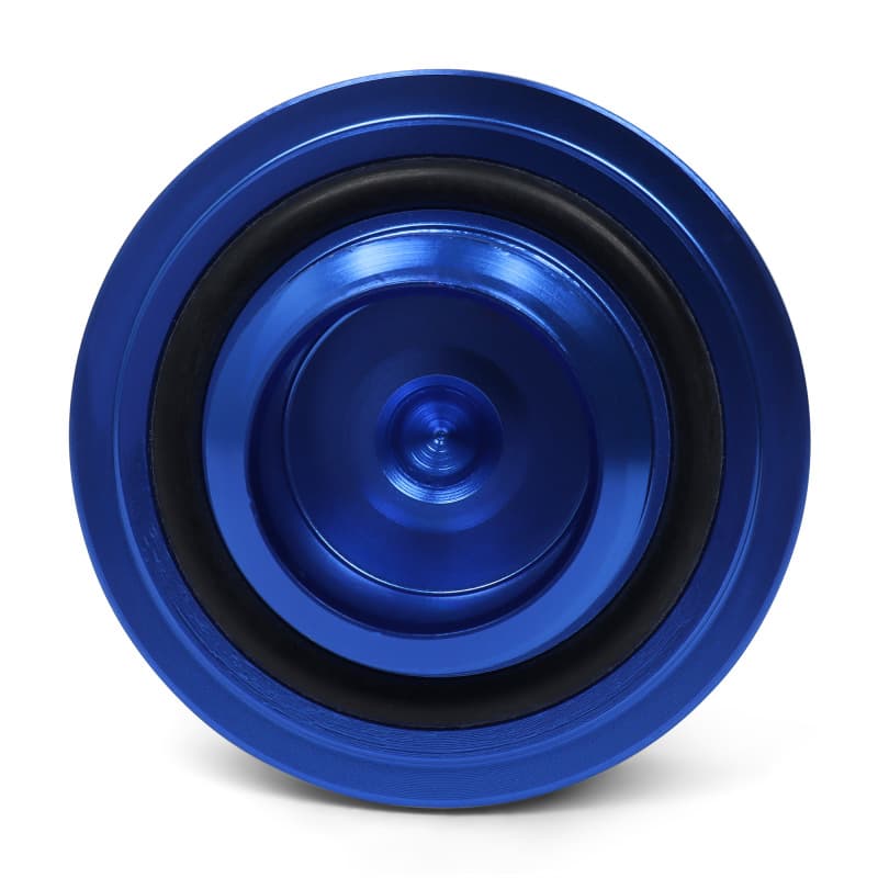 BLOX Racing Billet Oil Cap for Honda Blue - Image 3
