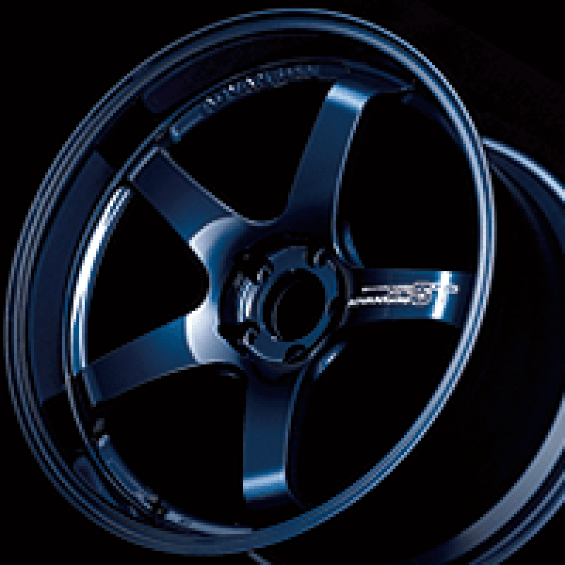 Advan GT Premium Version Center Lock 21x12.0 +59 Racing Titanium Blue Wheel