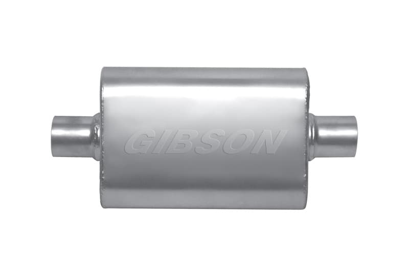Gibson MWA Stainless Steel Muffler Straight-Thru Design Lightweight High Flow - Image 2